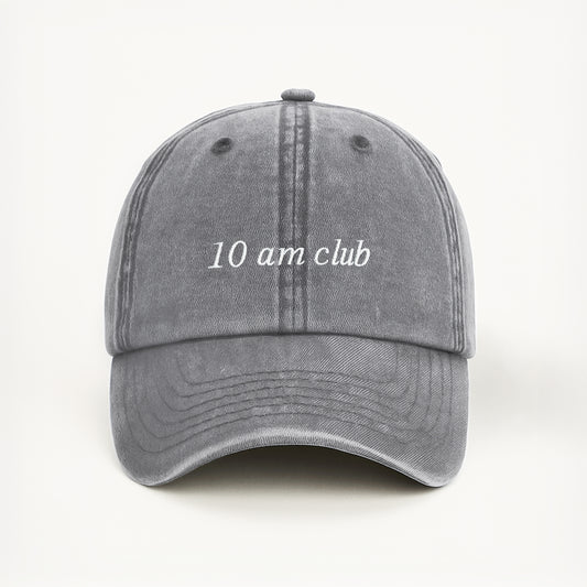 10 am club cap