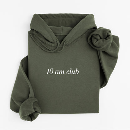 10 am club hoodie