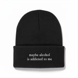 alcohol beanie