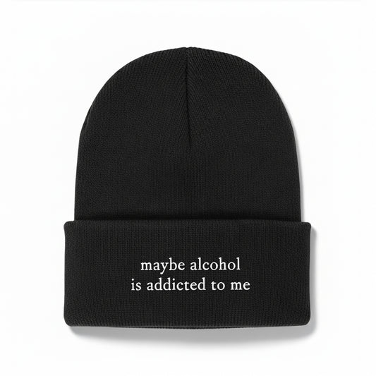 alcohol beanie