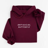 antisocial butterfly hoodie