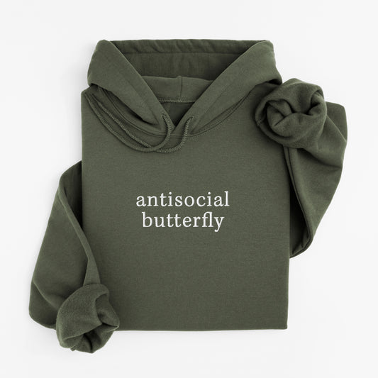 antisocial butterfly hoodie