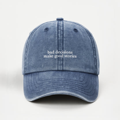 bad decisions cap