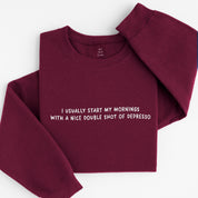 depresso sweatshirt