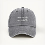 emotionally unavailable cap