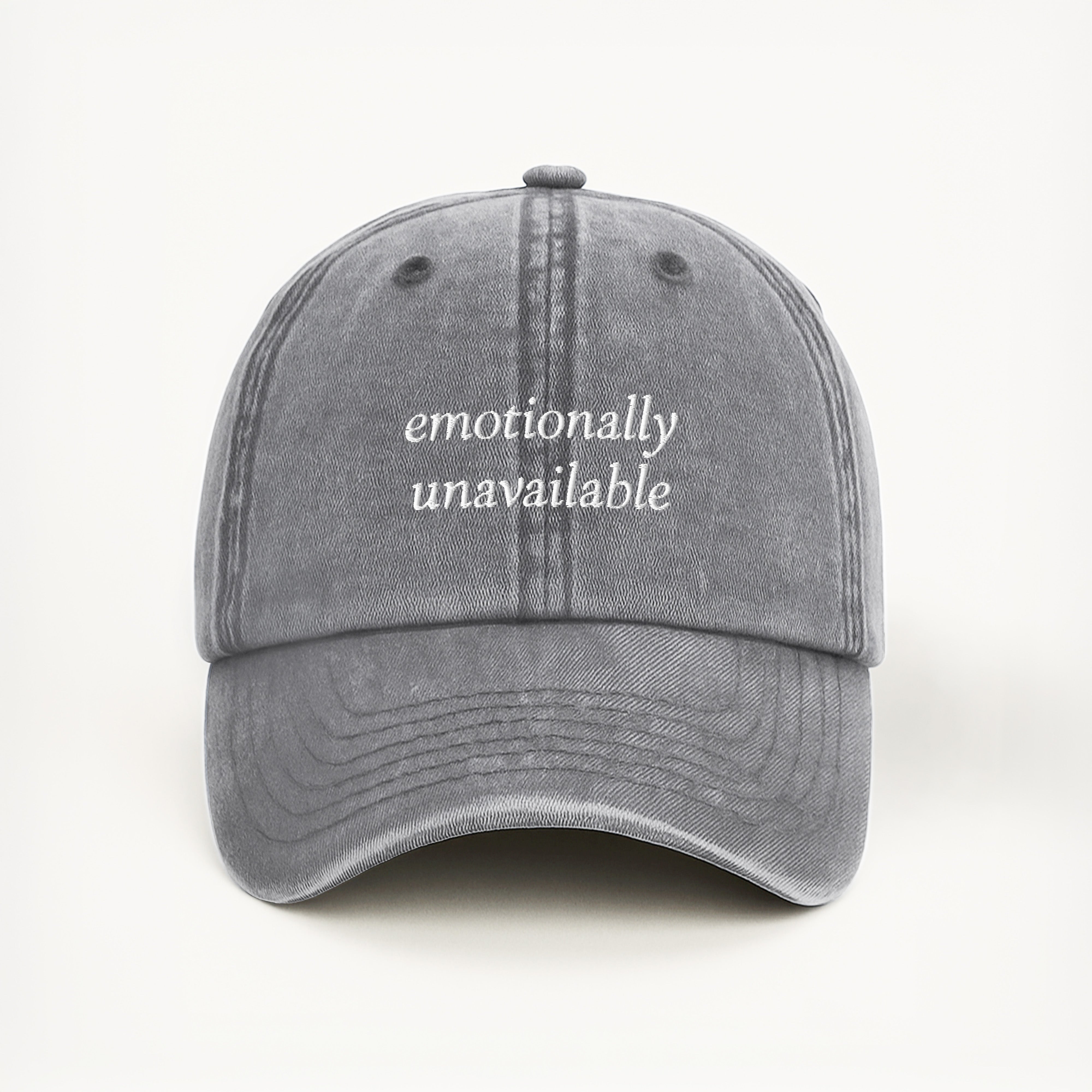 emotionally unavailable cap