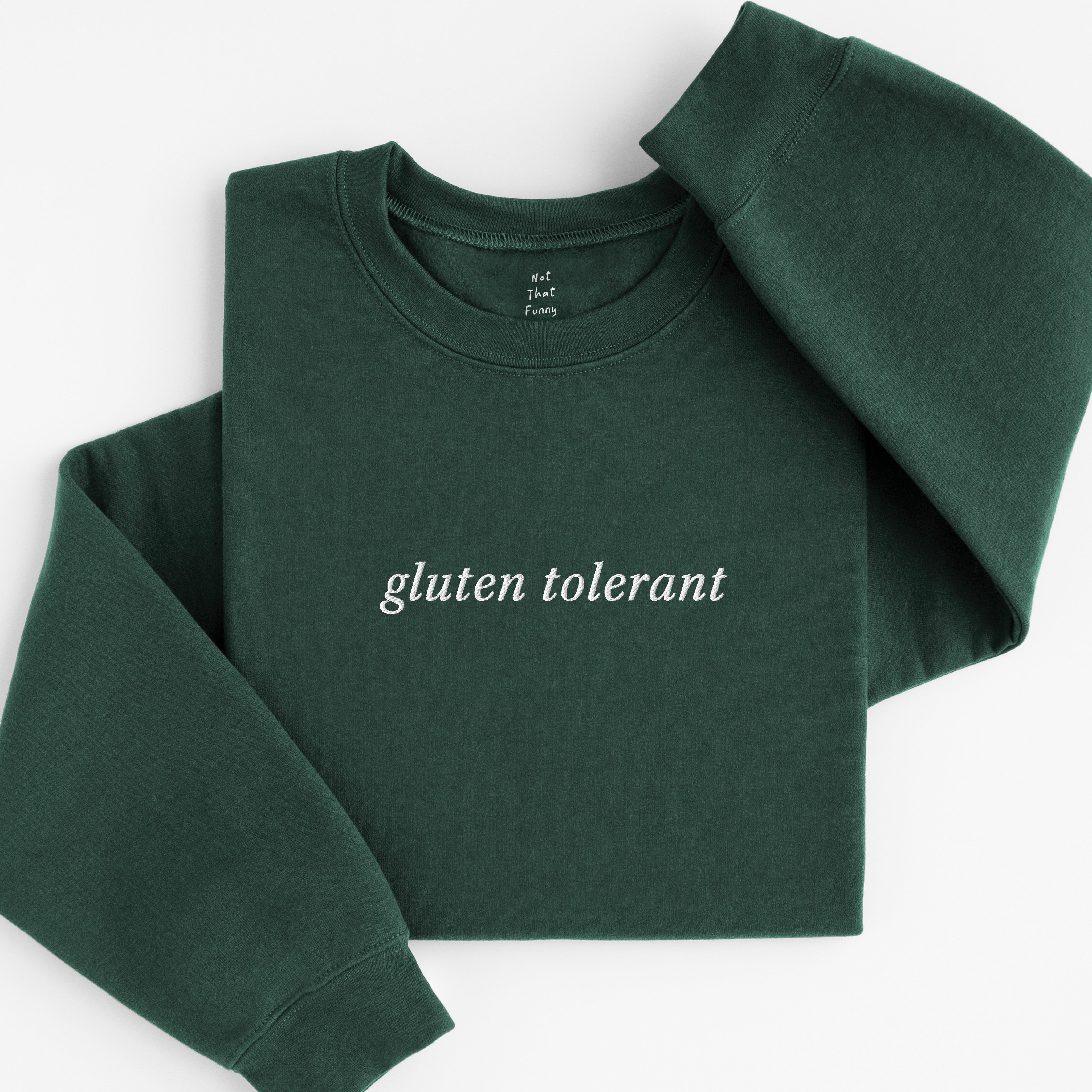 gluten tolerant sweatshirt