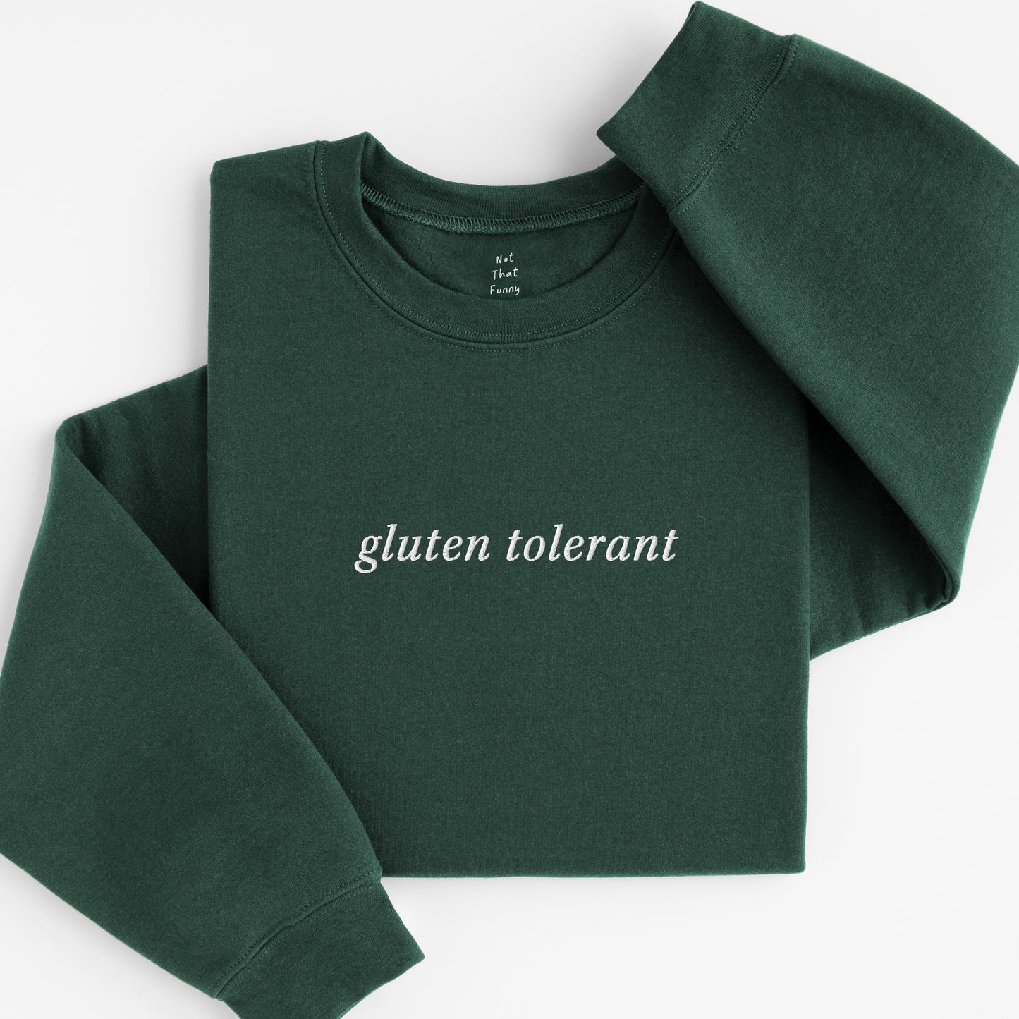 gluten tolerant sweatshirt