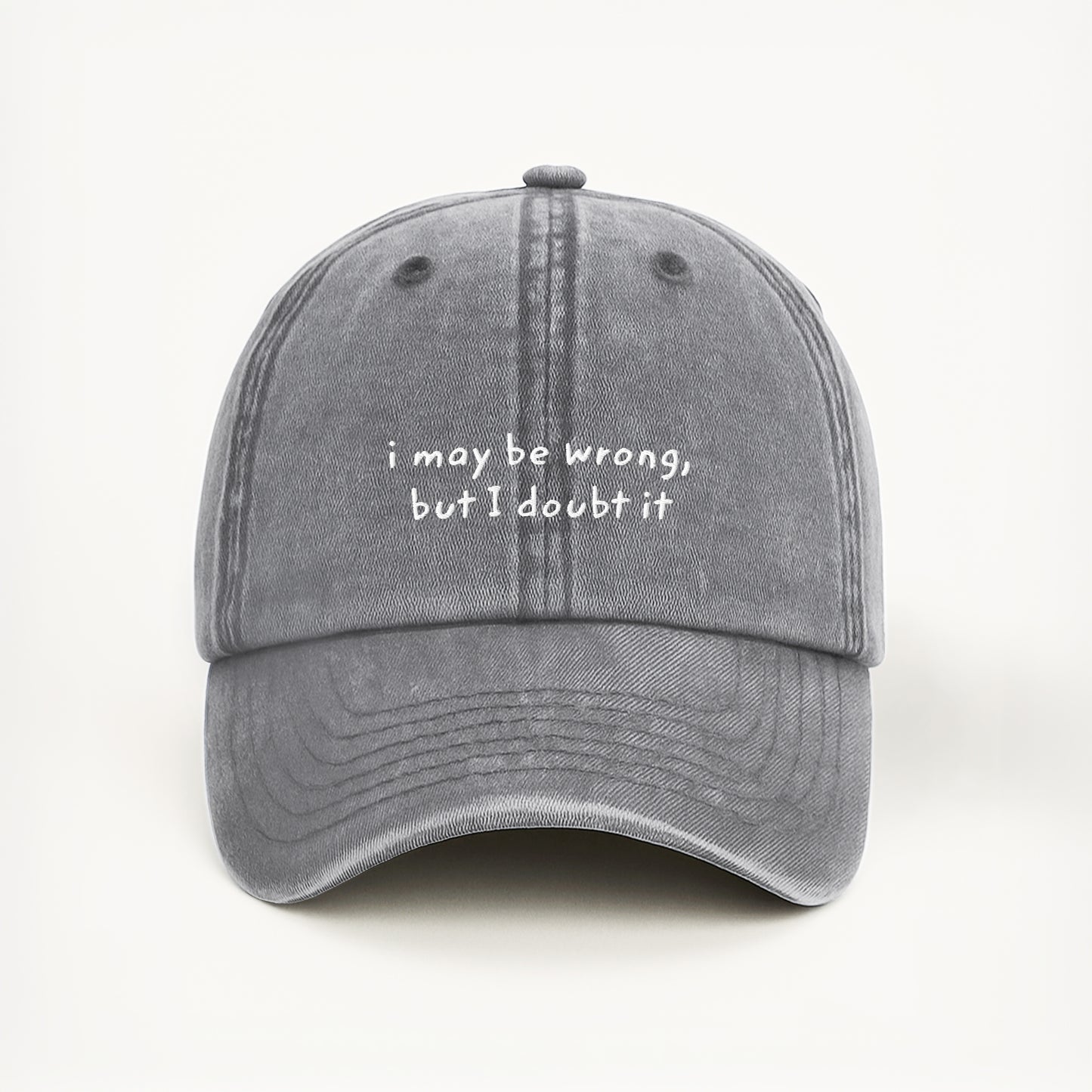 i may be wrong cap