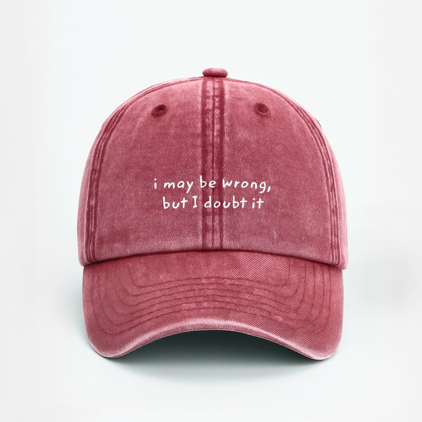 i may be wrong cap