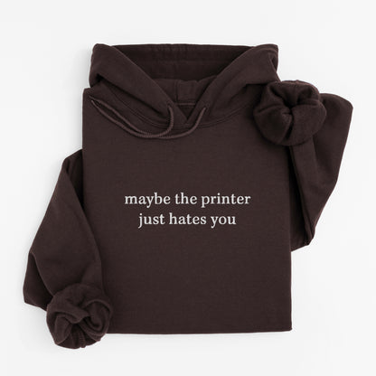 printer hoodie