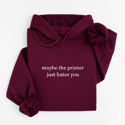 printer hoodie