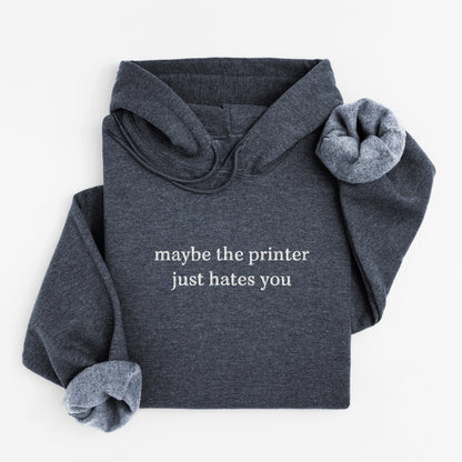 printer hoodie