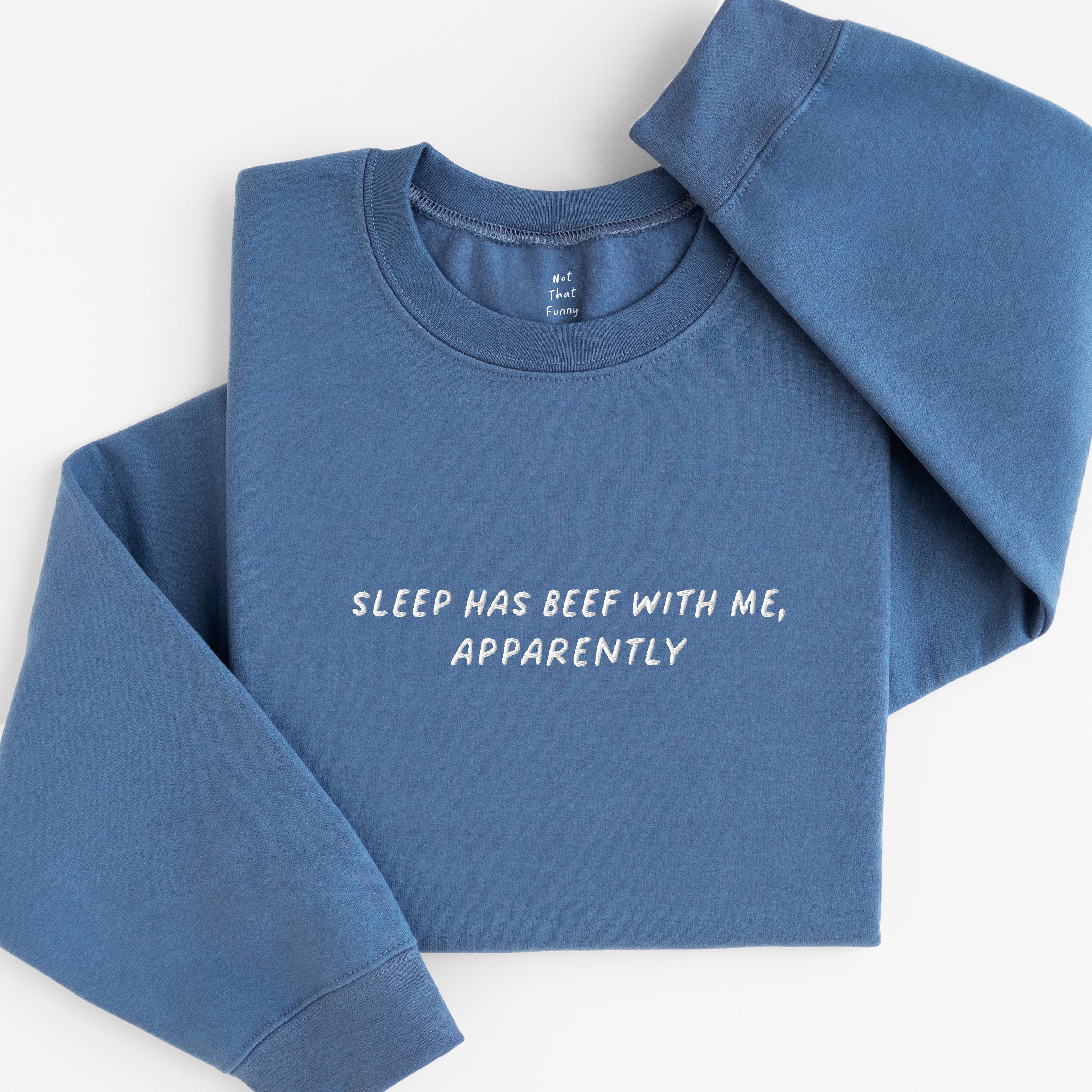 sleep beef sweatshirt