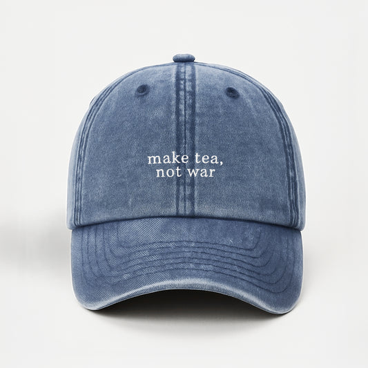 make tea, not war cap