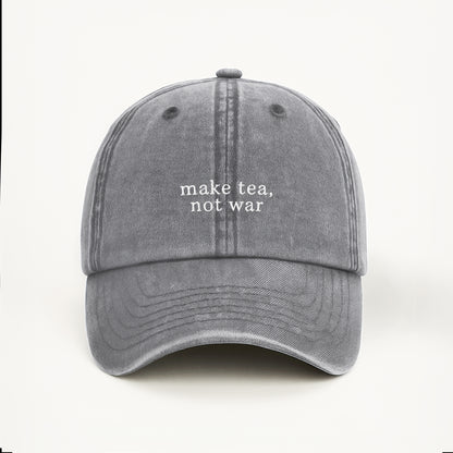 make tea, not war cap